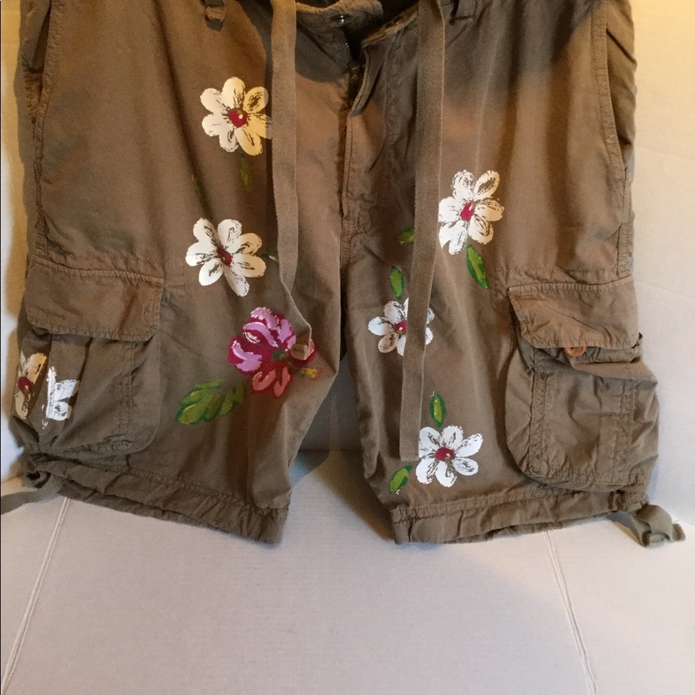 Rag Restyle Rag Recycle Cargo Shorts